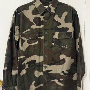 Vans Camouflage Men's Button Down Shirt